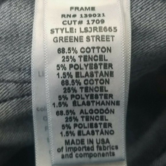 Frame Denim Womens Jeans C17 - Picture 9 of 10